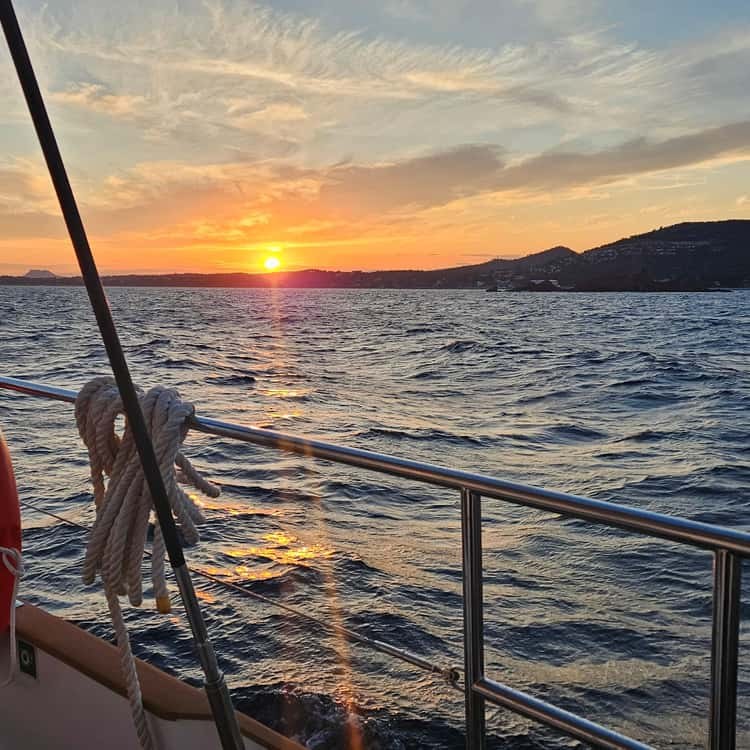 Sunset at Sea: Île d'Or & Cap Dramont by Private Boat