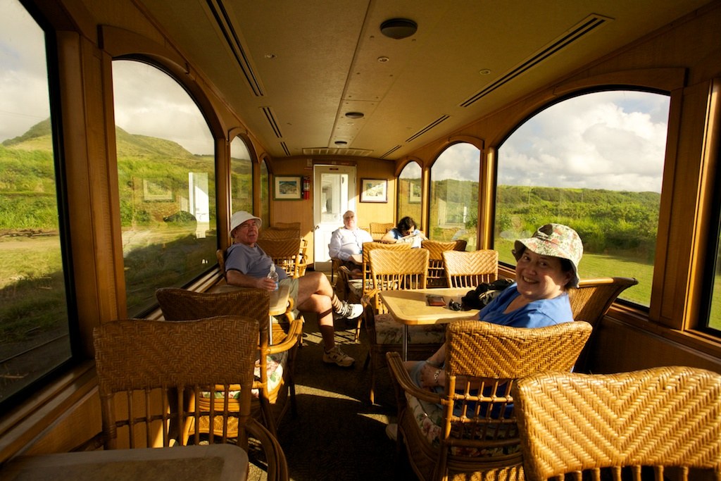 St. Kitts Scenic Railway: First-Class Panoramic Lounge