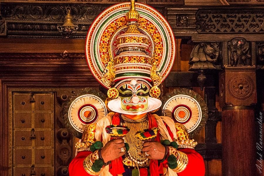 Kathakali Masterclass at Great K V Kathakali Centre, Fort Kochi