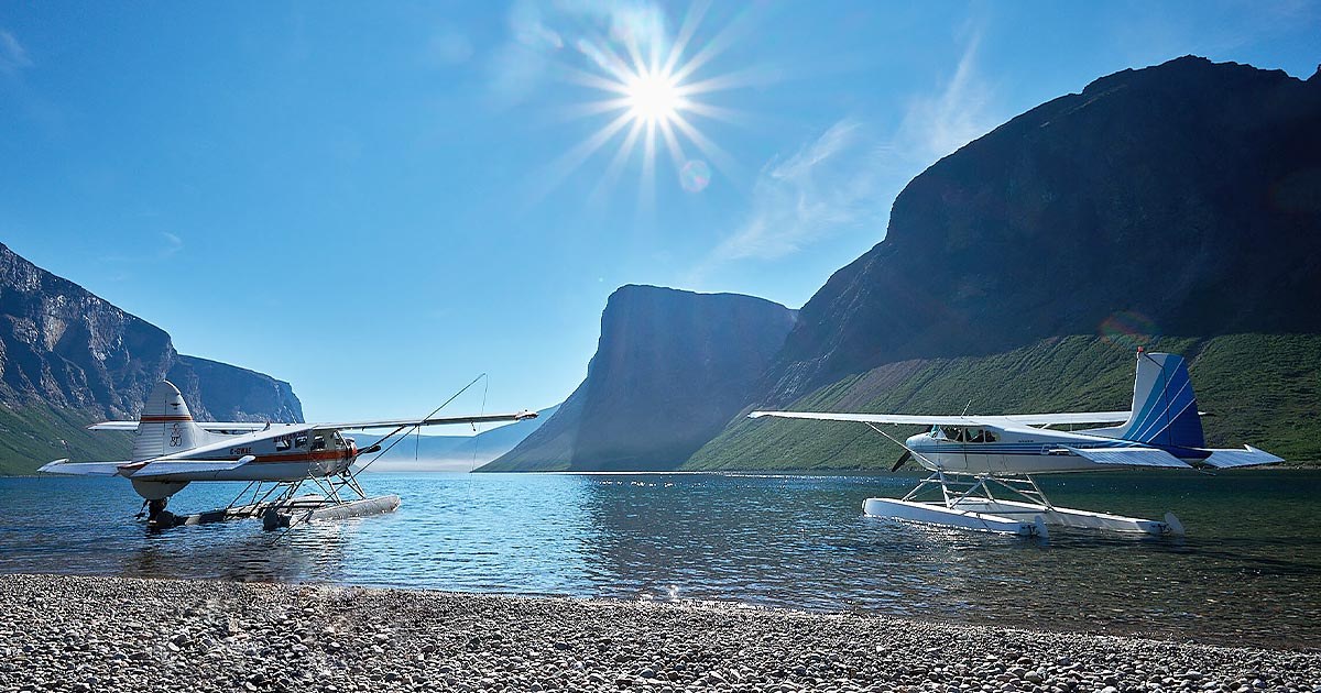 Private Chartered Floatplane: Labrador Coastal Panorama