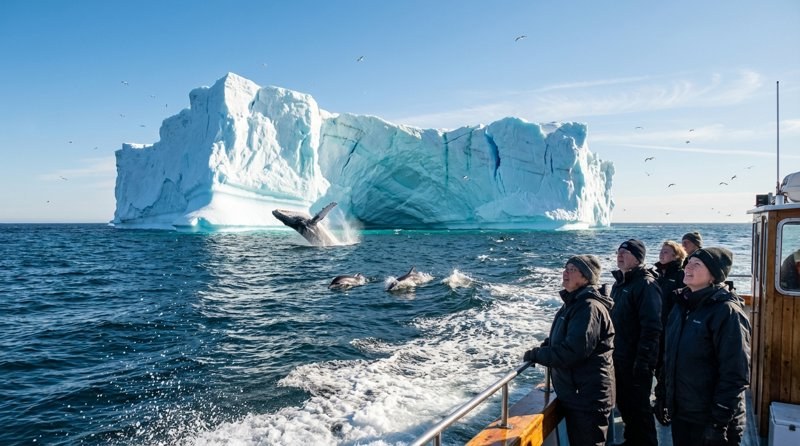 Labrador Straits Iceberg & Wildlife Zodiac Expedition