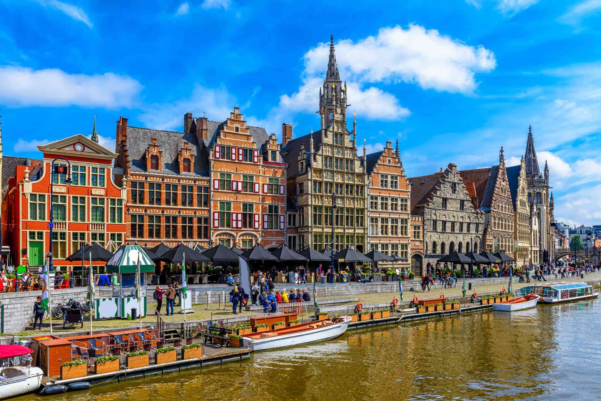 Ghent Graslei Waterfront & Hidden Gems Private Day Tour