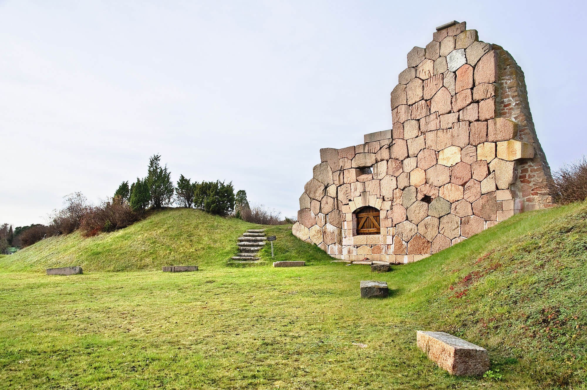 Bomarsund Fortress Ruins: Napoleon-Era Stronghold by the Sea