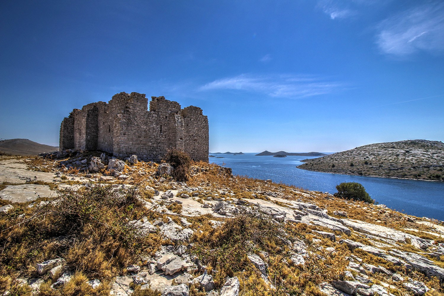 Fortress of Tureta & Kornat Island Guided Hiking Experience