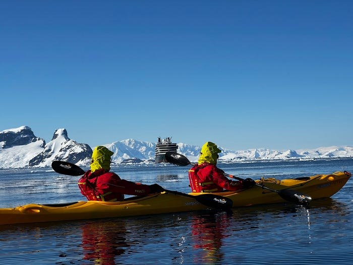 Sea Kayak Antarctica: Paddling Among Icebergs
