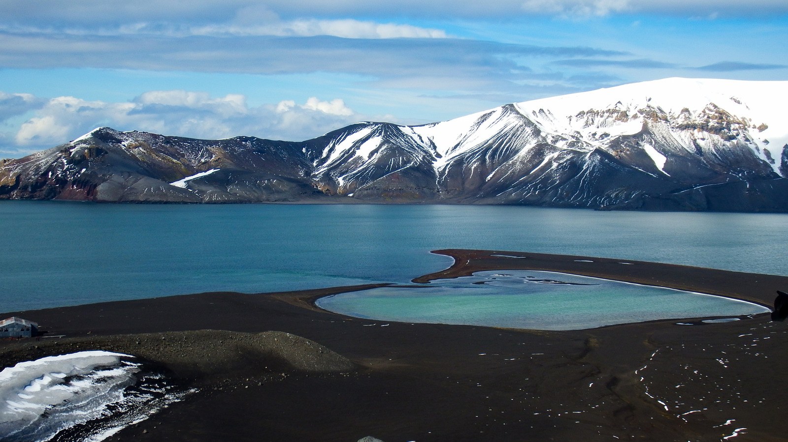 Deception Island Volcanic Crater Landing & Polar Plunge