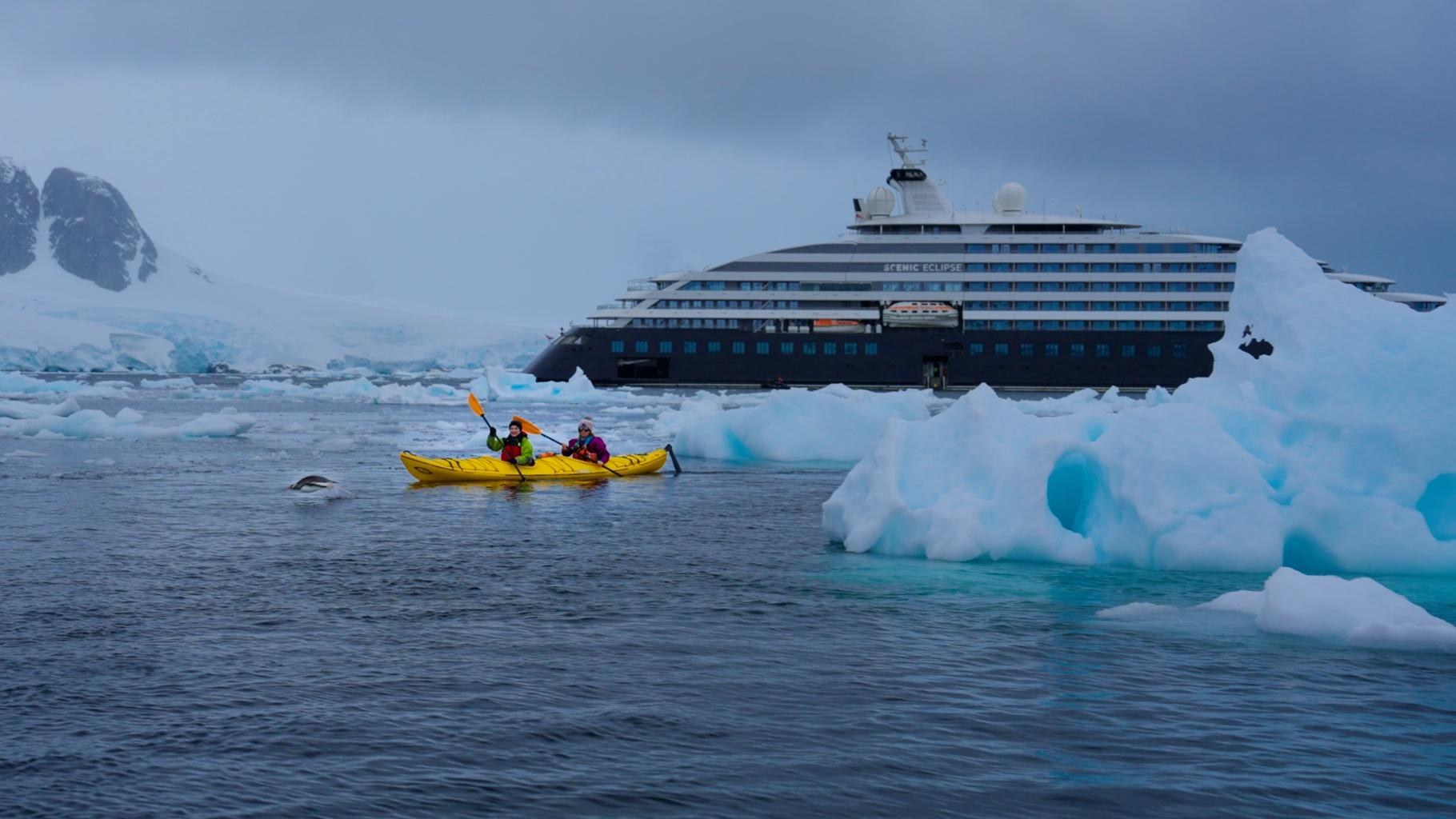 Antarctic Ice Landing: Walk the White Continent