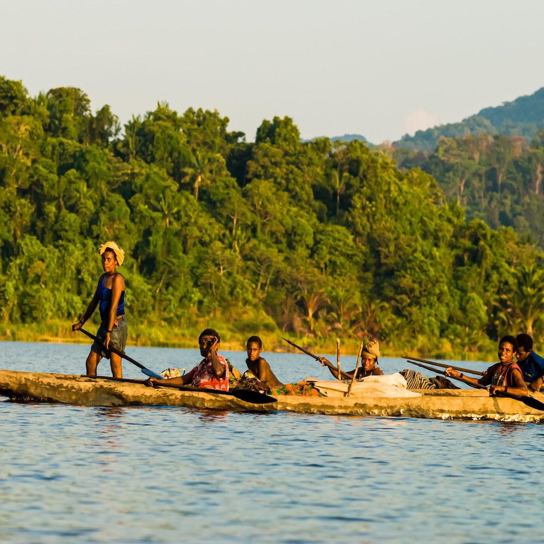 Sepik River Canoe Expedition & Crocodile Clan Village