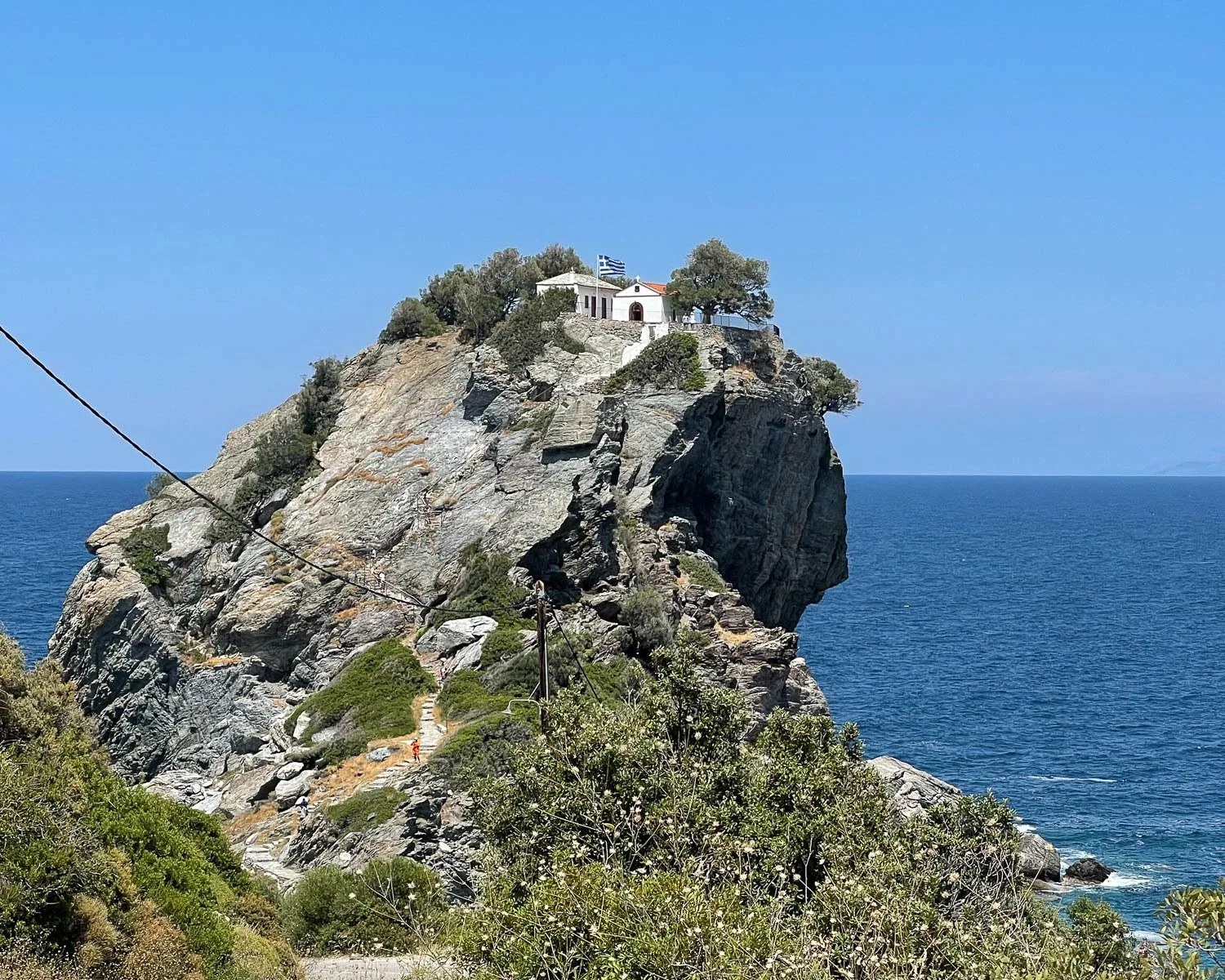 Mamma Mia Filming Locations: Agios Ioannis & Kastro Cruise