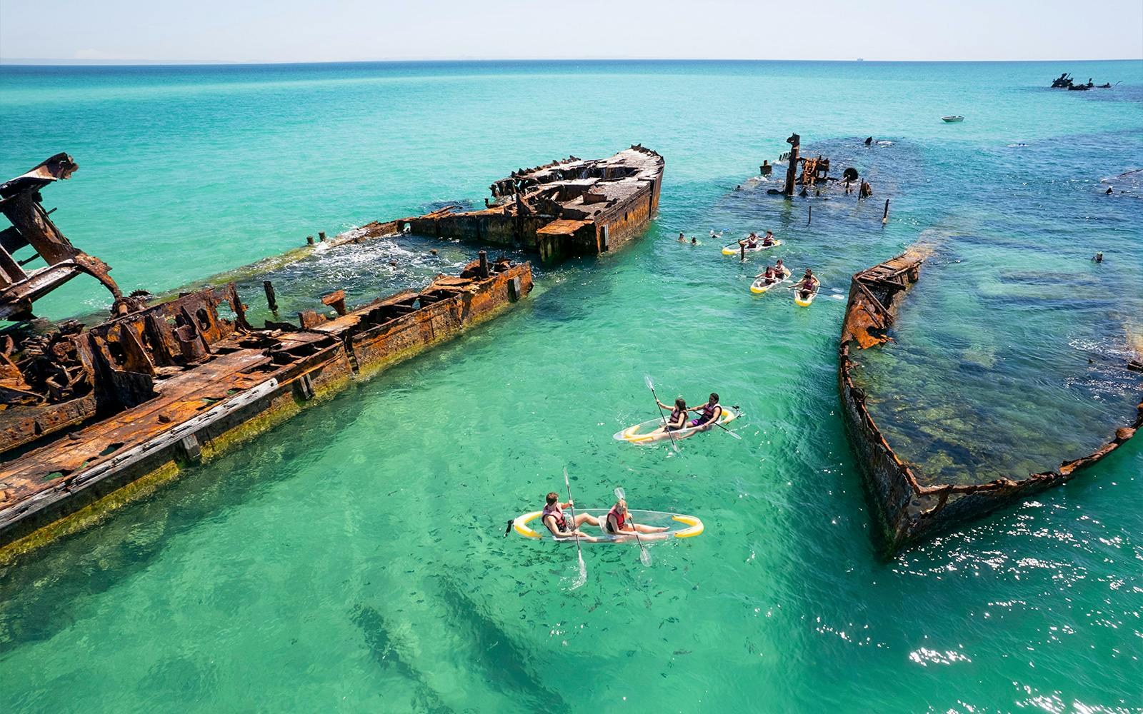Moreton Island 4WD & Snorkel Safari: Tangalooma Wrecks