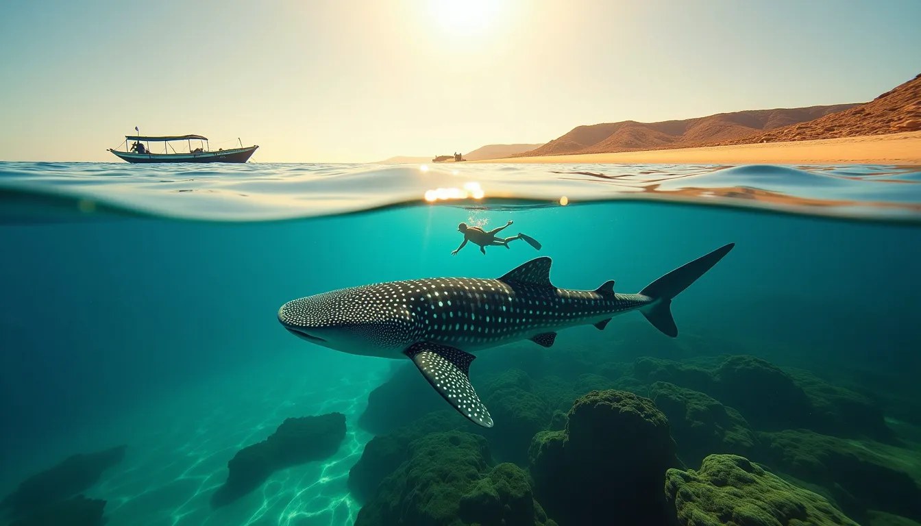 Whale Shark Swim: Gulf of Tadjoura at Dawn