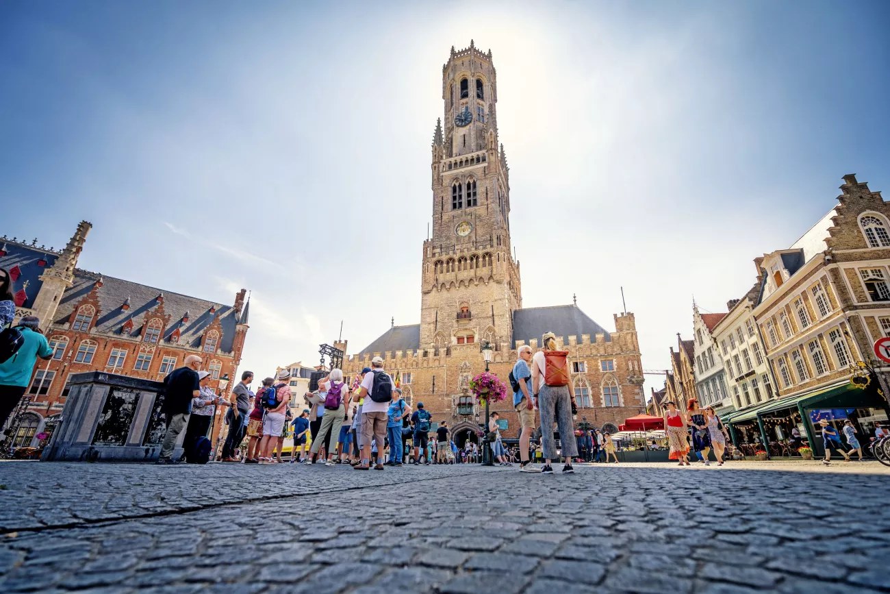 Bruges Belfry Tower: Privileged Climb & Medieval Markt
