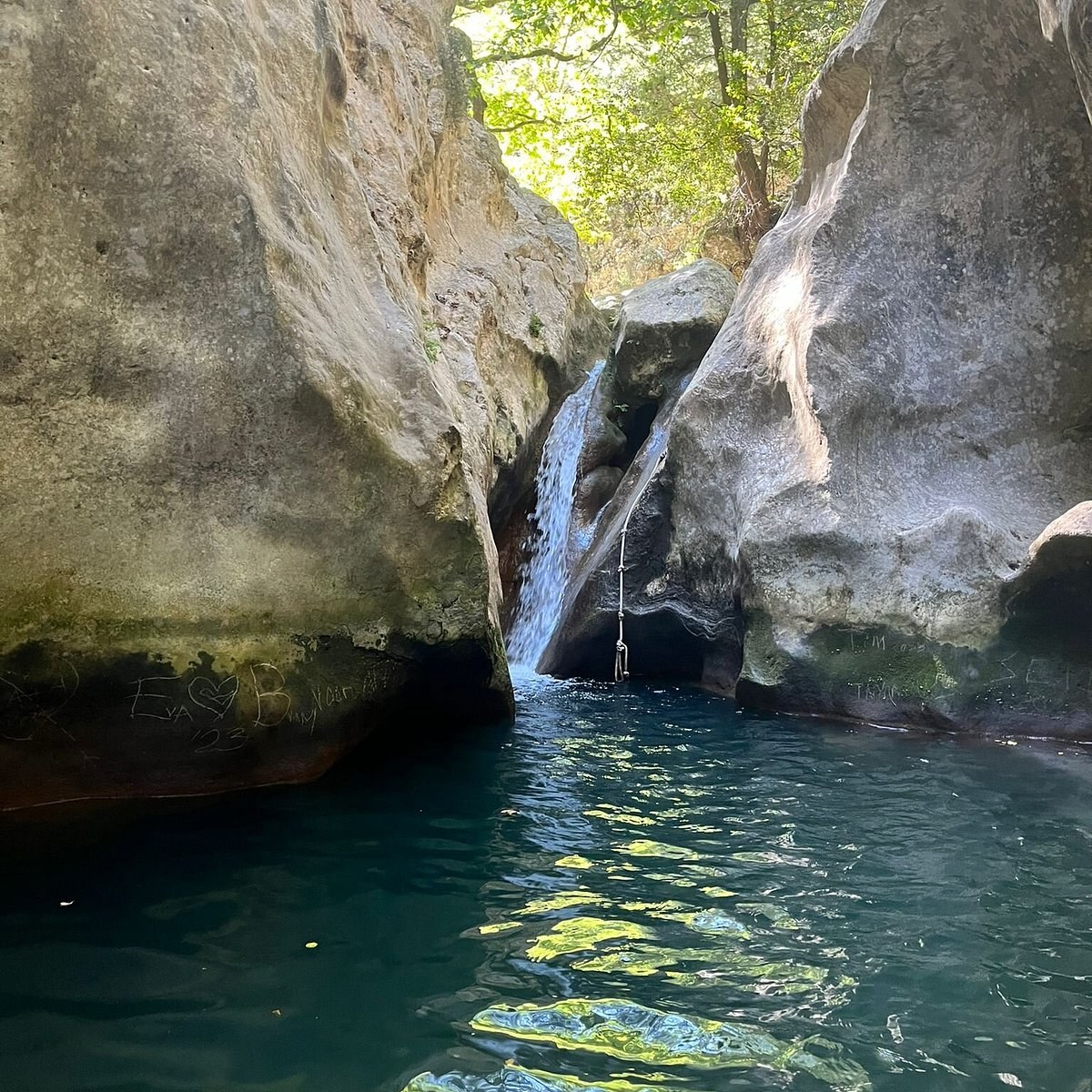 Potami Waterfalls Gorge Hike & Hidden Beach Discovery