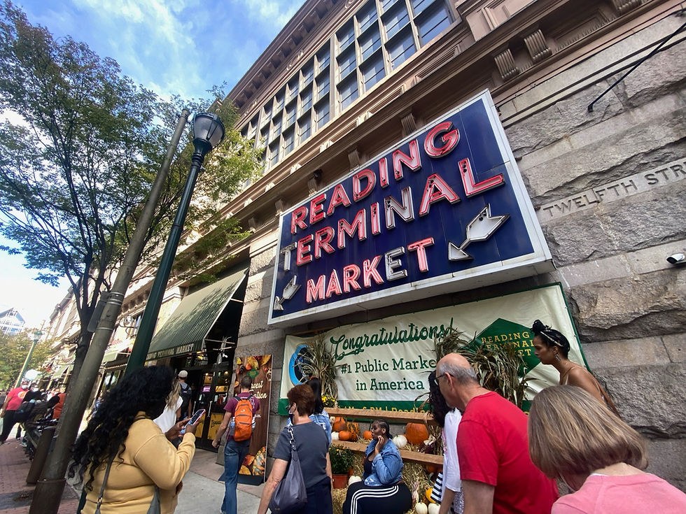 Philadelphia Food Hall Crawl: Private Culinary Walk through Reading Terminal Market