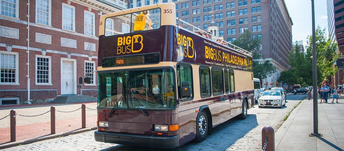 Big Bus Philadelphia: Open-Top Panoramic Hop-On Hop-Off City Tour