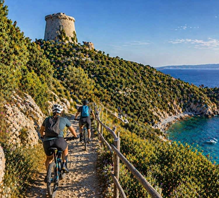 Argentario & Orbetello Lagoon: Private E-Bike Exploration