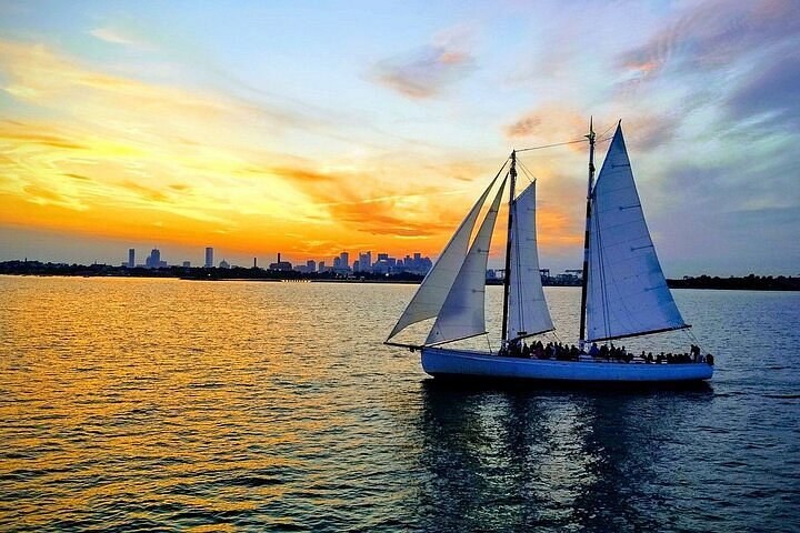 Boston by Sea: Sunset Harbor Sailing Aboard a Classic Schooner