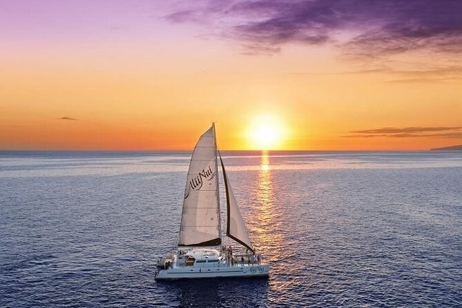 Luxury Catamaran Sunset Sail with Chef-Prepared Canapés