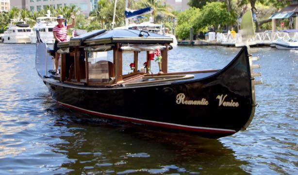 Authentic Venetian Gondola on the New River