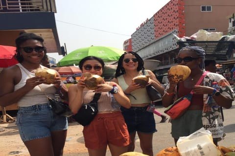 Accra Street Food & Makola Market Immersion with Private Chef Guide
