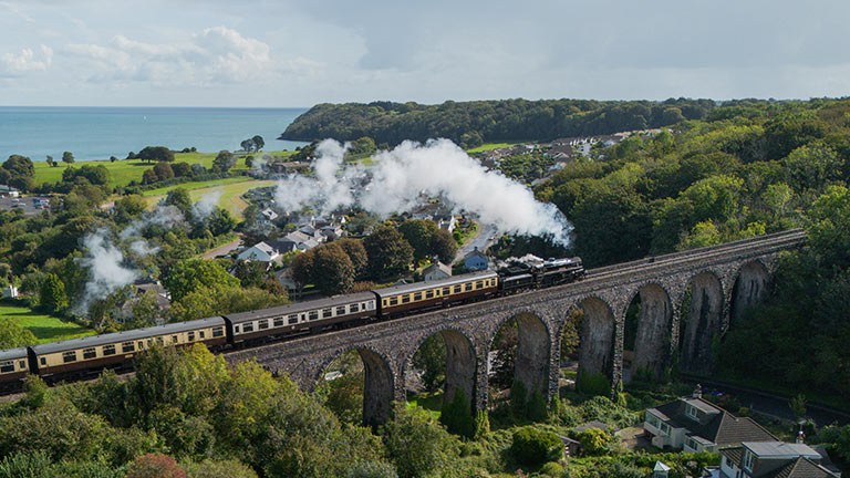 Dartmouth Steam Railway: Belle Époque Journey Along the Dart Estuary