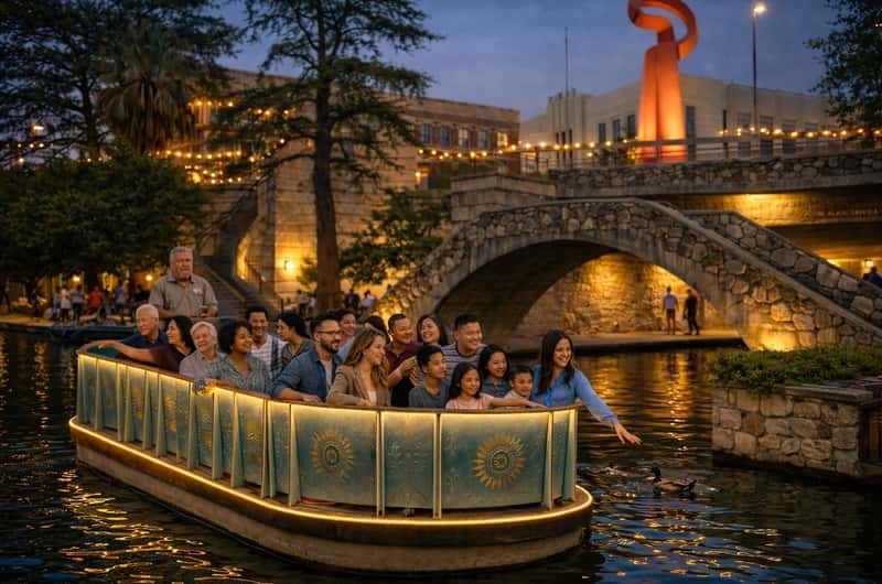 San Antonio River Walk: Private Gondola & Gourmet Dining