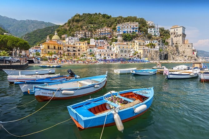Amalfi Coast Private Boat: Positano, Amalfi & Sea Caves
