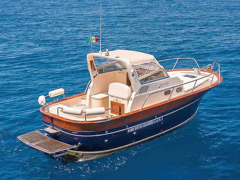Amalfi Coast: Private Wooden Gozzo Boat Charter
