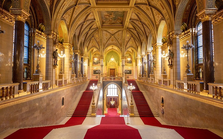 Hungarian Parliament Interior Guided Tour