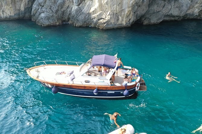 Amalfi Coast: Private Convertible Car + Positano Boat Tour