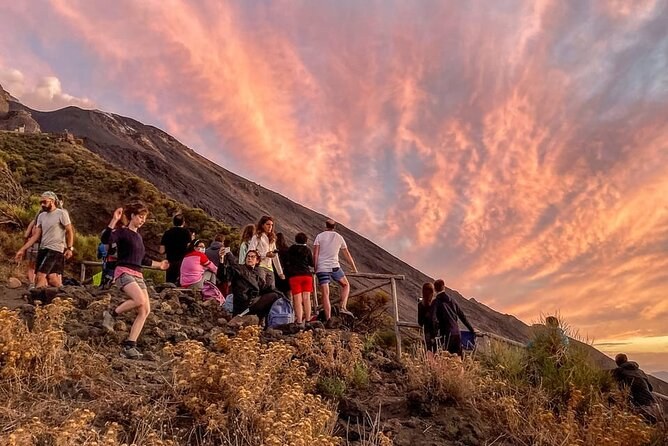 Stromboli Sunset Hike to 400 m: Small-Group High-Altitude Trek