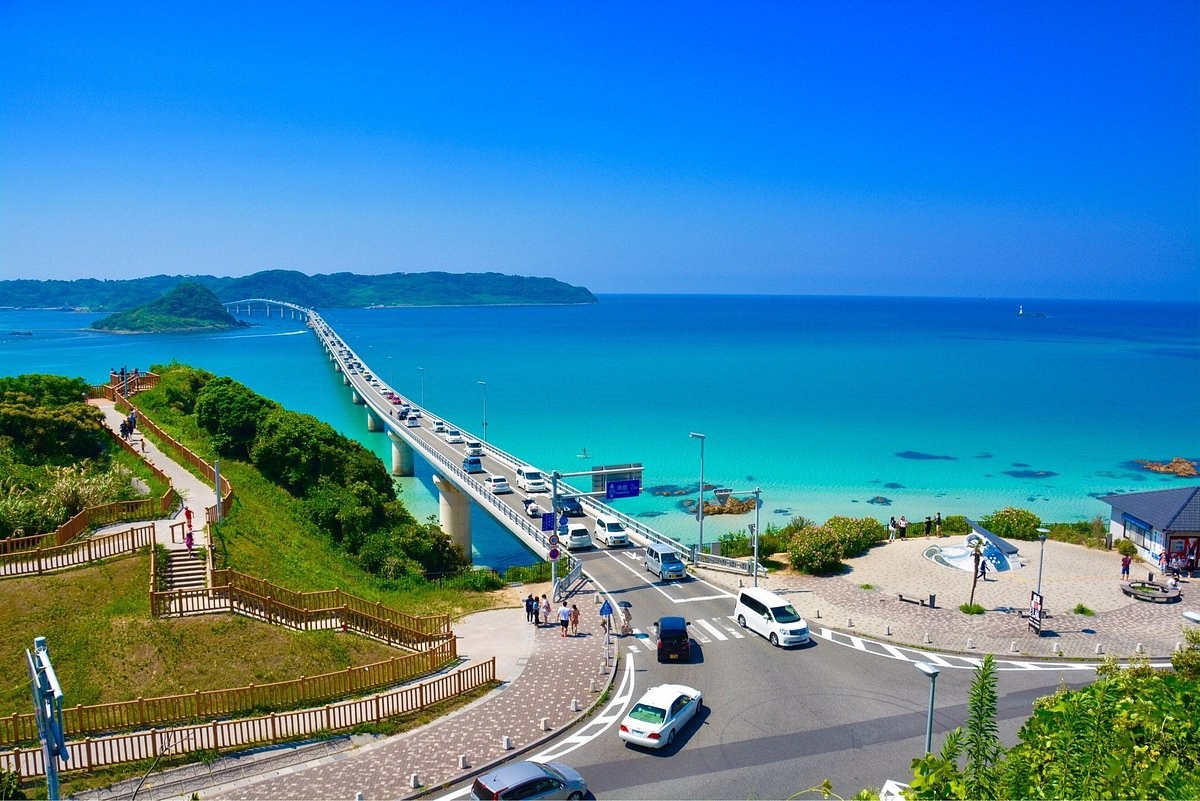 Tsunoshima Island & Ohashi Bridge Scenic Drive Private Tour