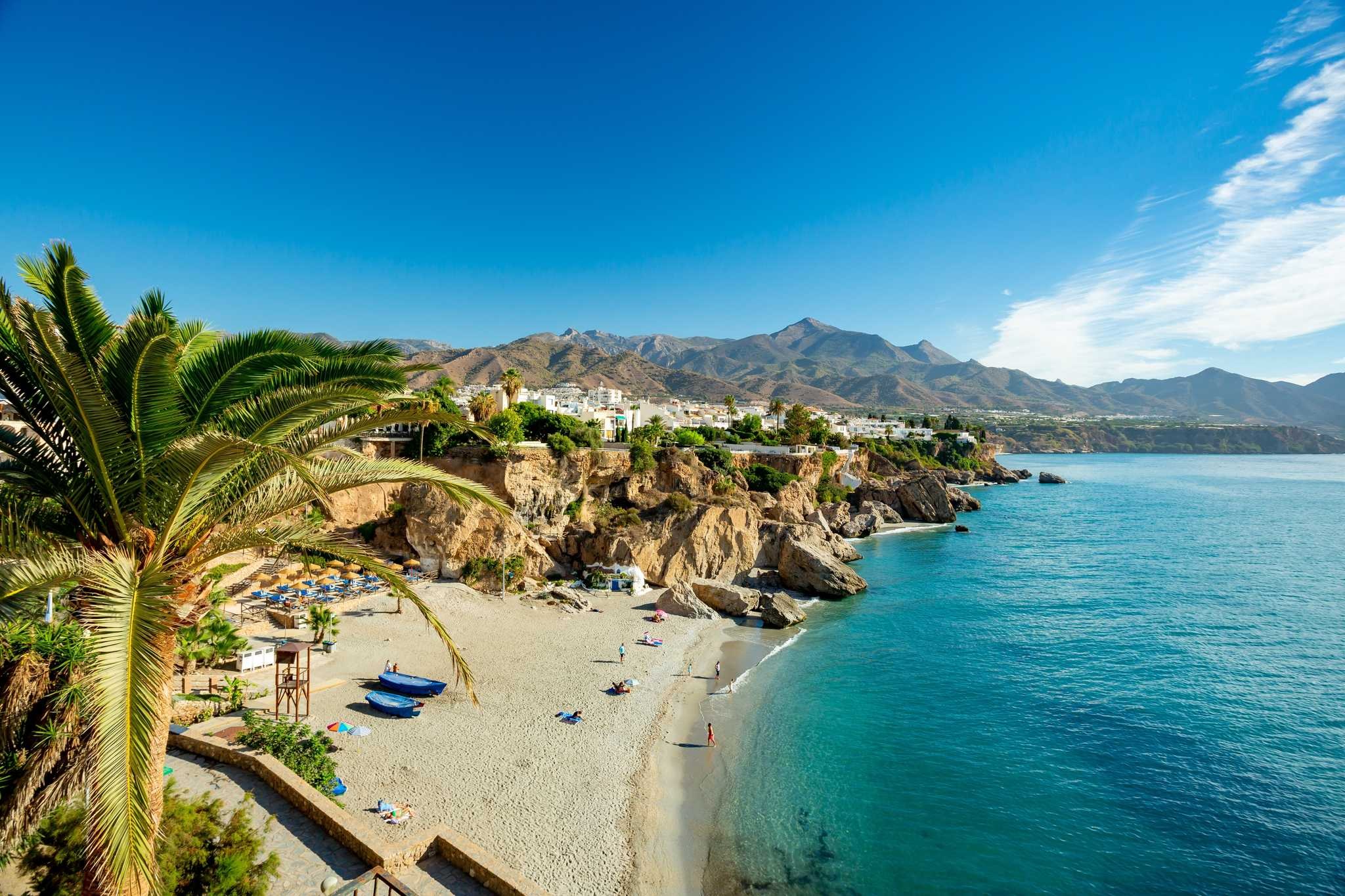 Motril to Nerja & Frigiliana: Private Cliffside Village Tour