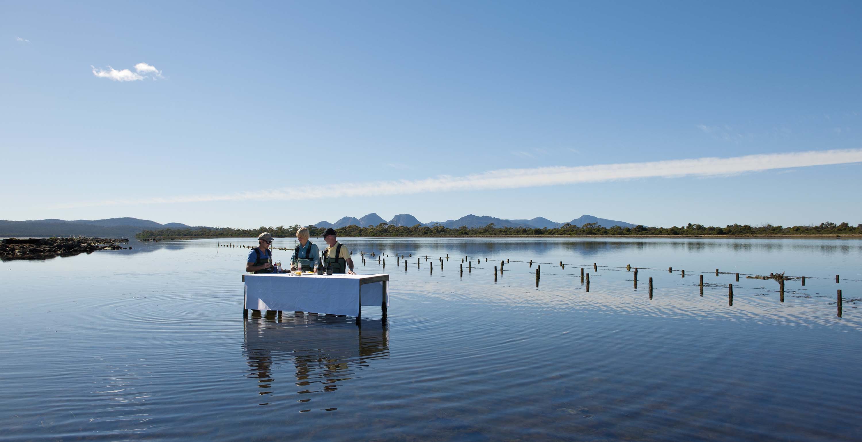 Freycinet Marine Farm: Oyster Harvest & Tasting Experience
