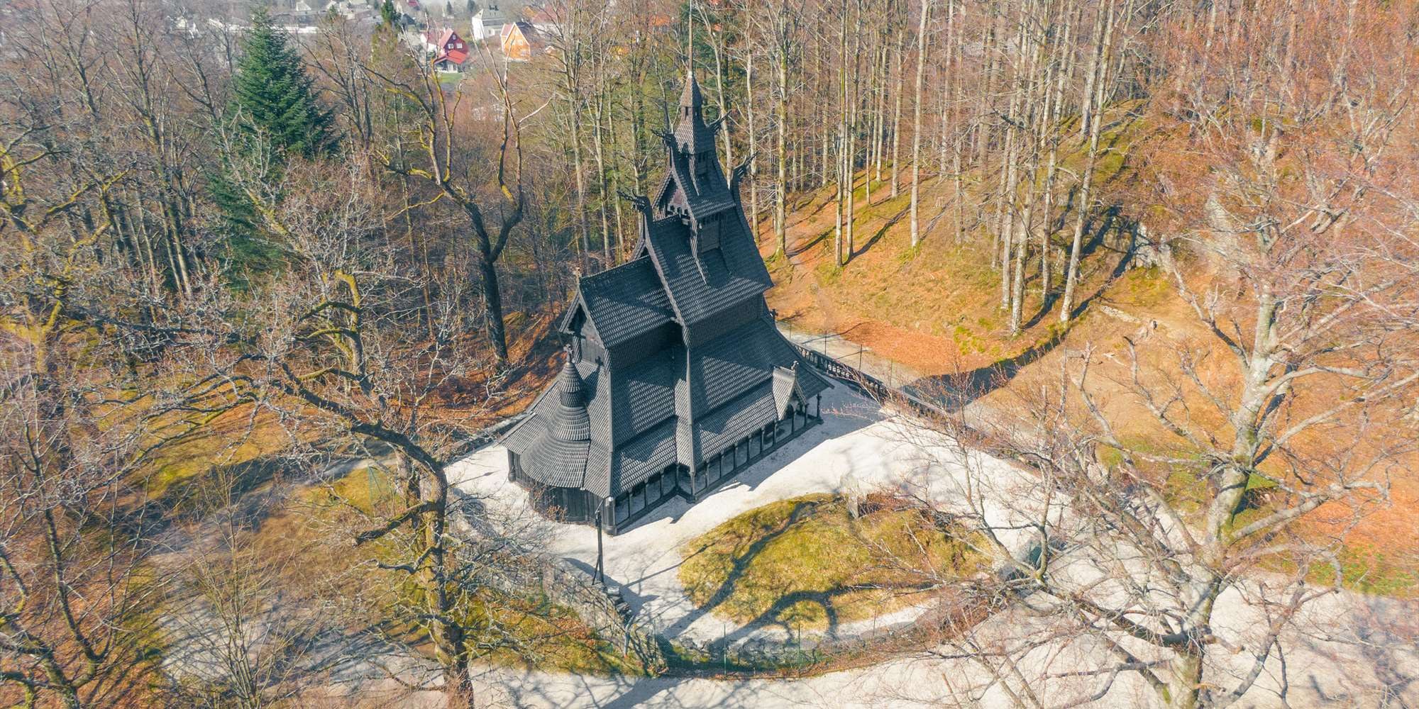 Fantoft Stave Church & Gamlehaugen: Bergen's Royal & Medieval Secrets