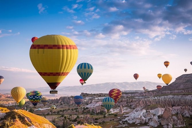 Sunrise Hot-Air Balloon Flight Over the Island's Volcanic Peaks