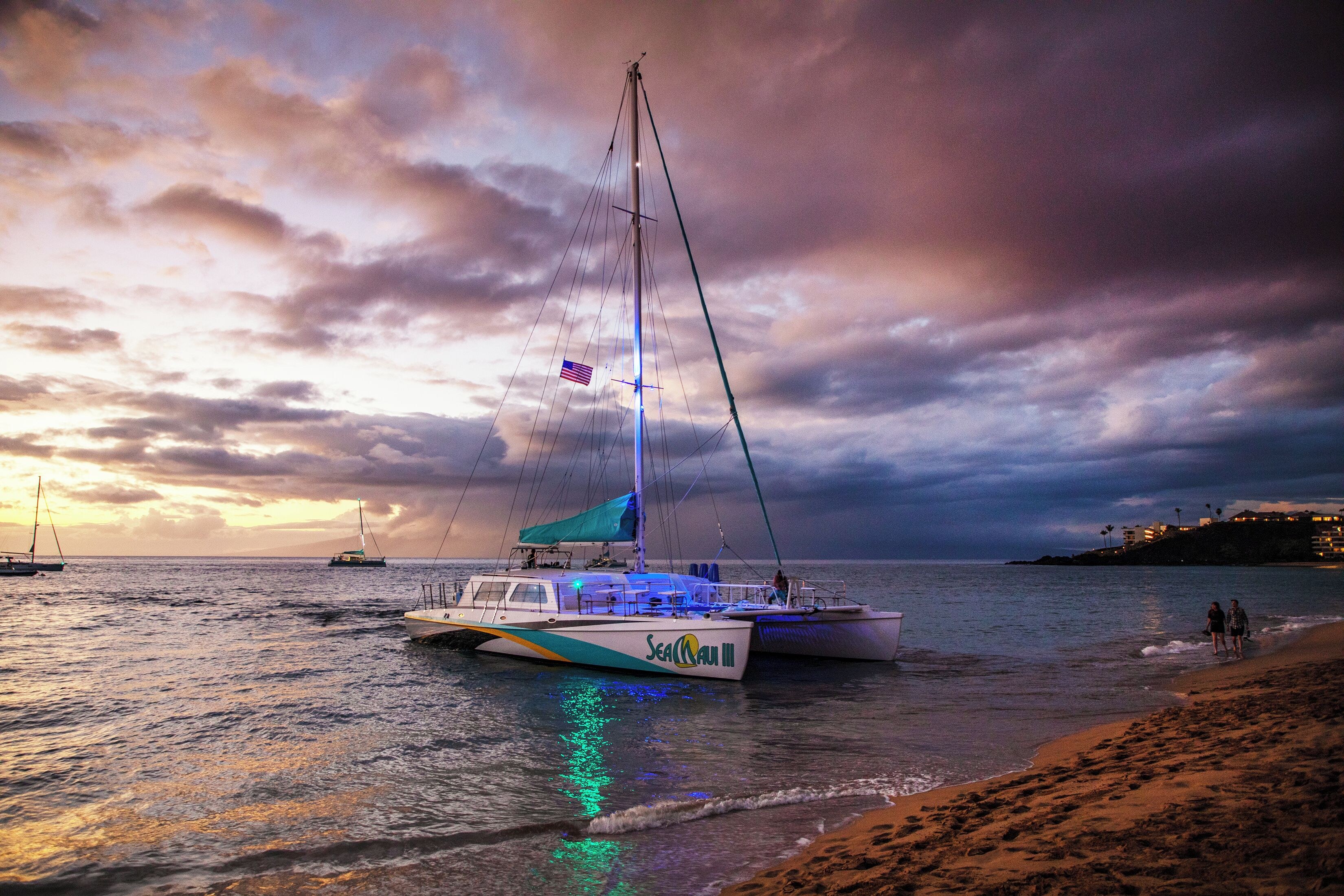Aampa Sunset Catamaran Sail with Gourmet Dinner