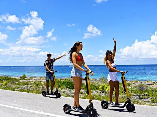 Private Scooter Coastal Ride & Local Market Immersion