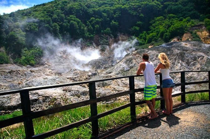St. Lucia: Private Piton Hike & Sulphur Springs Mud Bath