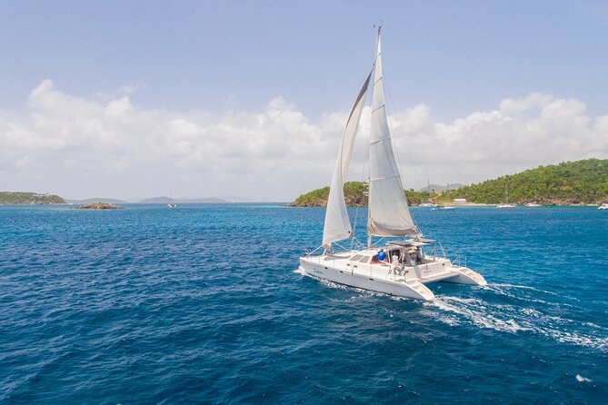 Private Catamaran Sail to Secluded Reef: Snorkel & Gourmet Lunch