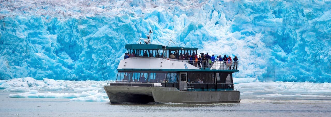 Hubbard Glacier Calving Watch: Naturalist-Led Catamaran Cruise