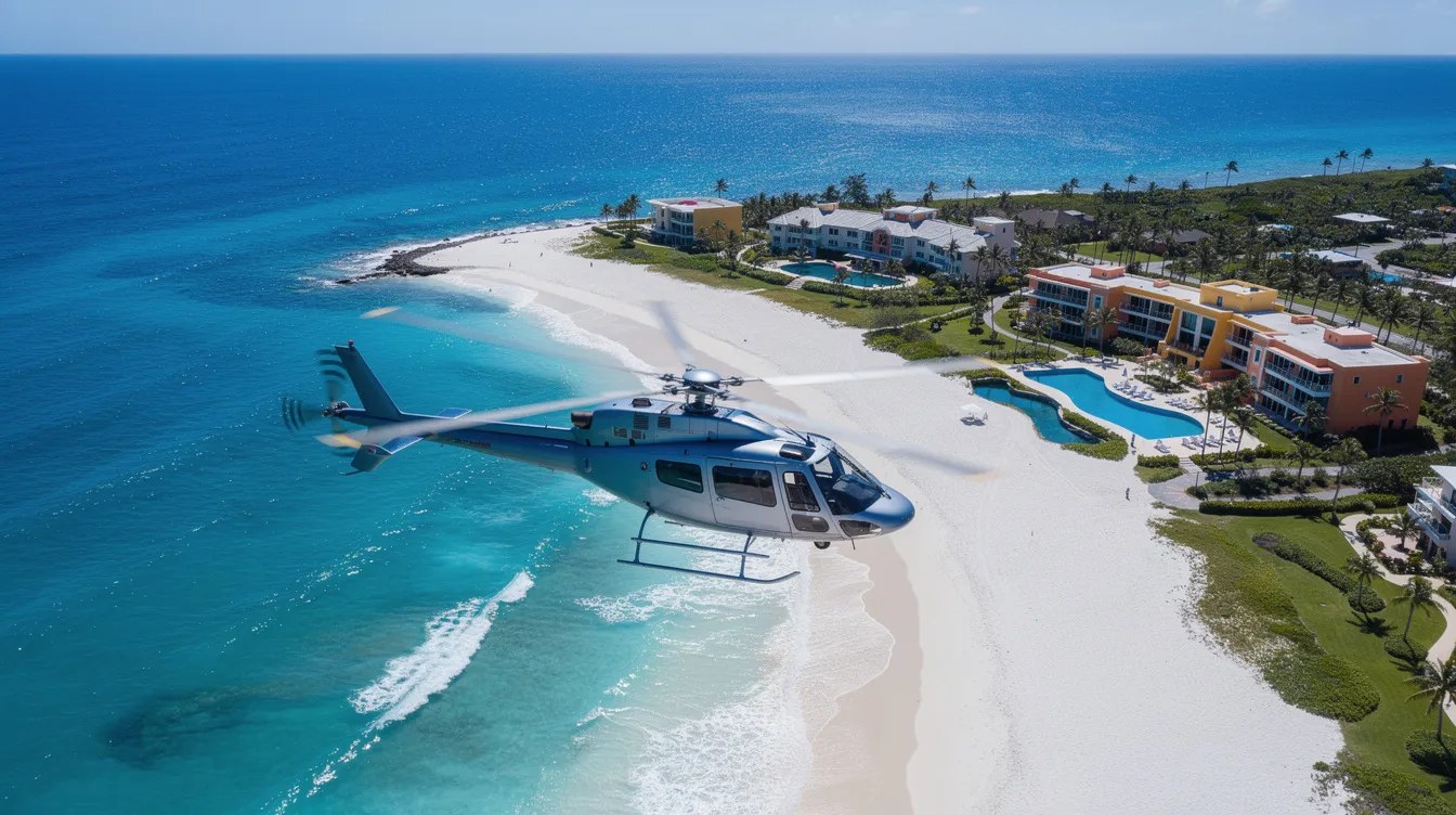 Private Helicopter Flightseeing: Aerial Panorama & Landing