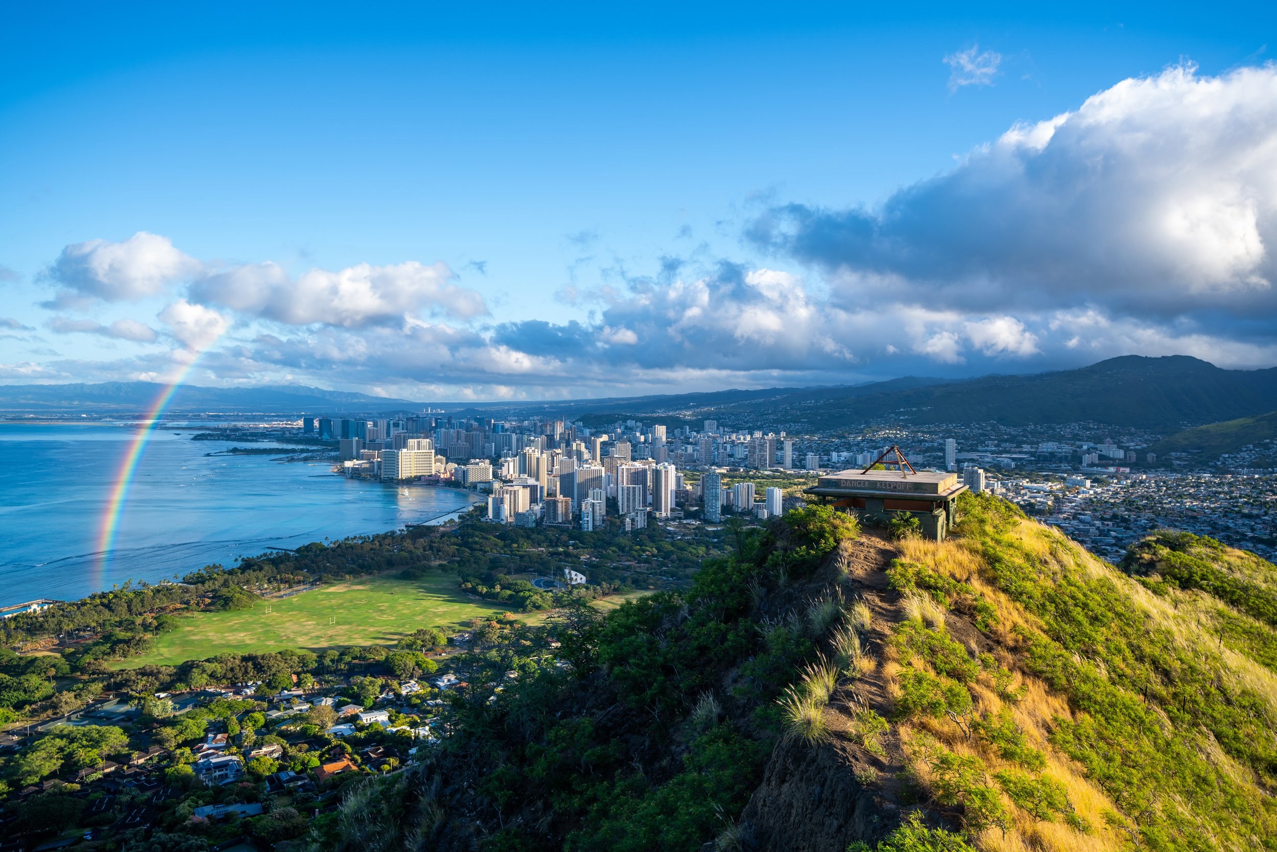 Diamond Head Summit Hike with Private Naturalist Guide