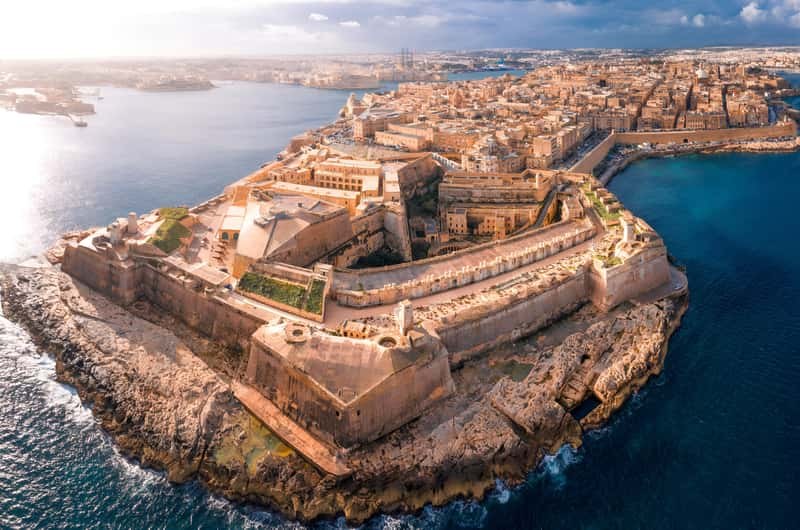 Valletta: Grand Harbour Panorama & Fort Saint Elmo Tour