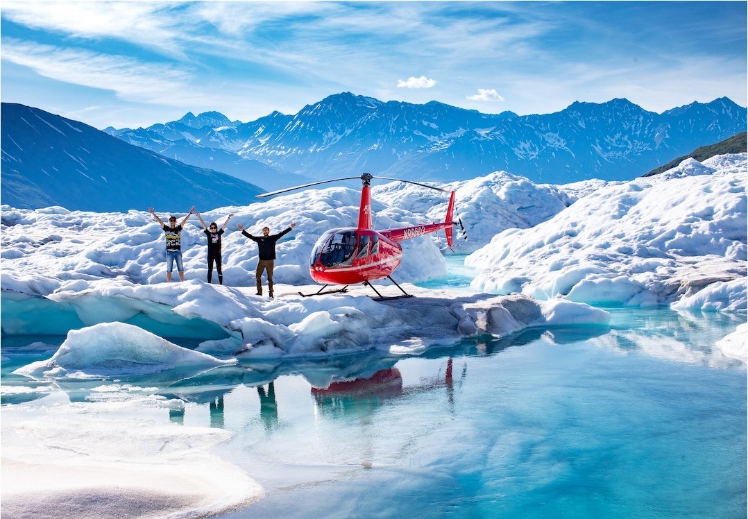 Glacier Helicopter Flight & Ice Walk: Alaska's Crown Jewel