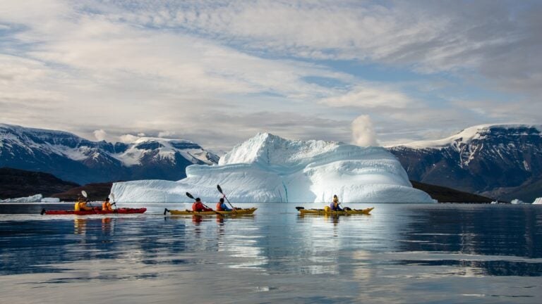 Kayaking Among Sea Glaciers: Small-Group Arctic Water Adventure