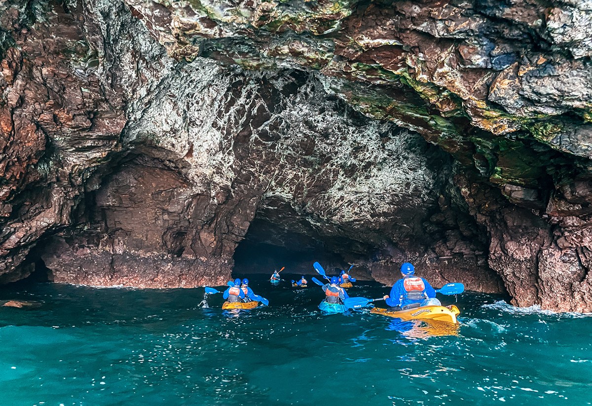Private Adventure: Sea-Kayak & Sea-Cave Exploration