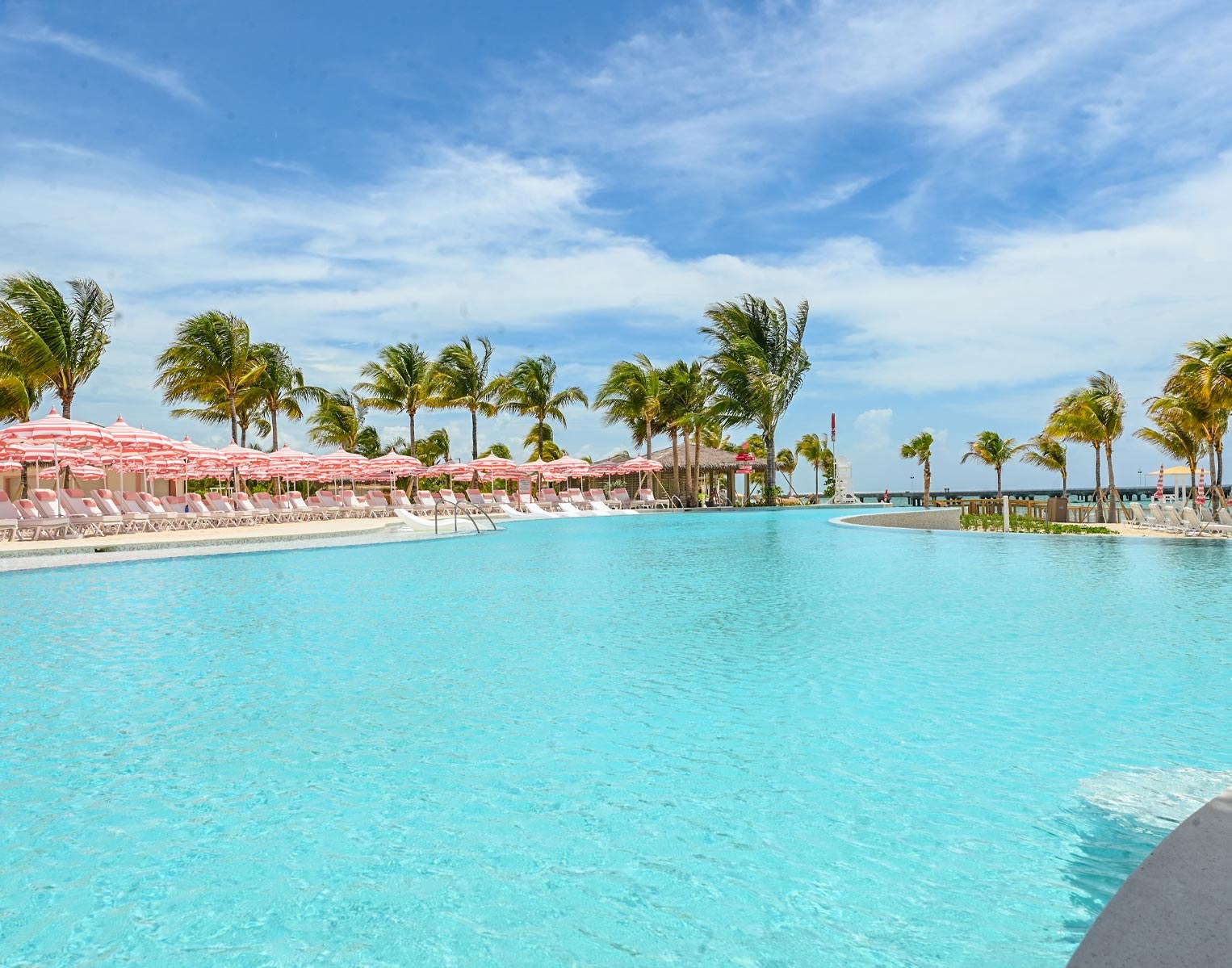 Pearl Cove Beach Club -- the adults-only infinity pool that's the island's signature splurge