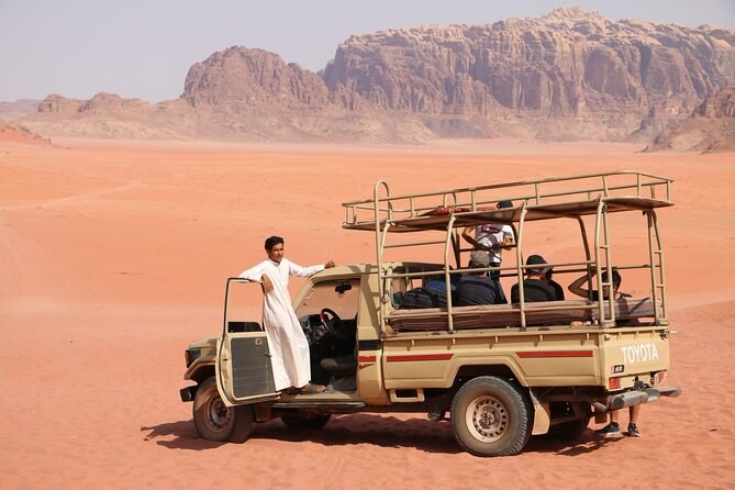Desert Dune Drive & Bedouin Sunset Camp: Private 4×4 Safari
