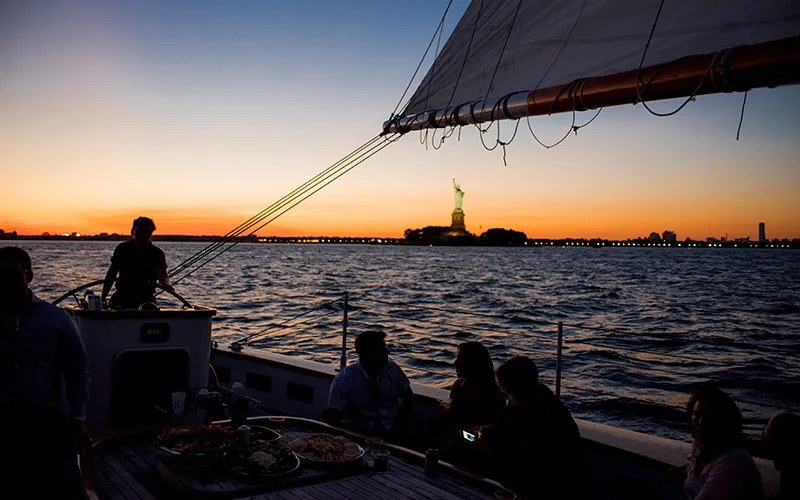 Luxury Sunset Cocktail Cruise aboard a Classic Schooner